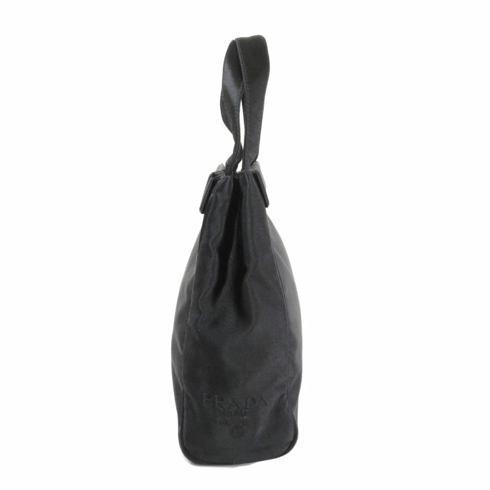 Prada logo motif handbag satin - Picture 3 of 11